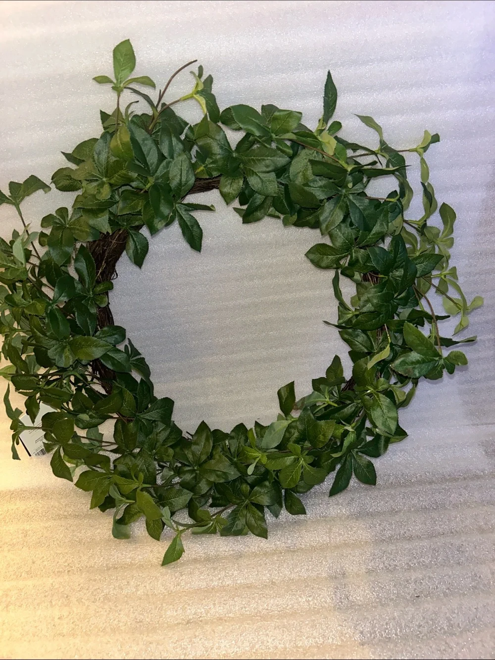 Hearth & Hand 24”  Gypsophila  Green Faux Leaf Wreath